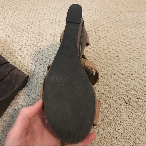 DVF vintage opal wedge sandal size 7 - Picture 8 of 11